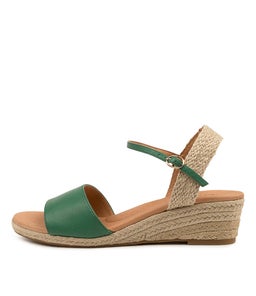 HARISSA DF EMERALD LEATHER