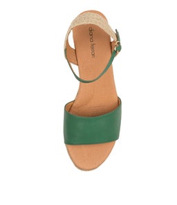 HARISSA DF EMERALD LEATHER