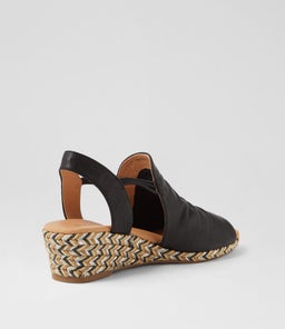 HLENSIA DF BLACK MULTI ROPE LEATHER