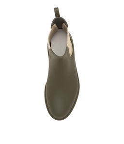 LAURINA DF OLIVE GUMBOOT