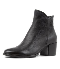 MOCKER DF BLACK LEATHER