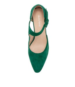 LATISHA DF EMERALD SUEDE