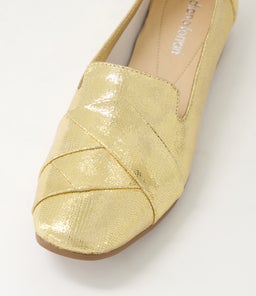 TILONY DF GOLD SPECKLE LEATHER