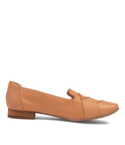 TILONY DF DK TAN LEATHER