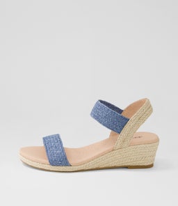 HAVAN DF DENIM BLUE WEAVE ELASTIC