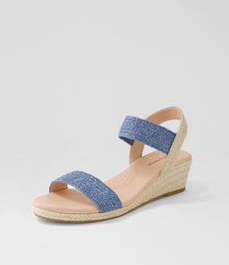 HAVAN DF DENIM BLUE WEAVE ELASTIC
