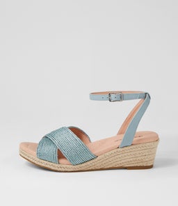 HONOUR DF LT DENIM WOVEN LEATHER