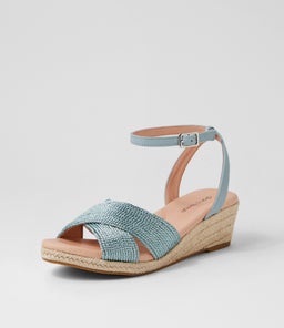 HONOUR DF LT DENIM WOVEN LEATHER