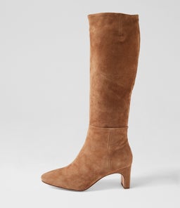 SWAN DF LT CHOC SUEDE