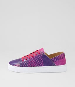 OAKS DF FUCHSIA MULTI LEATHER