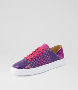 OAKS DF FUCHSIA MULTI LEATHER