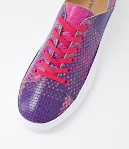 OAKS DF FUCHSIA MULTI LEATHER