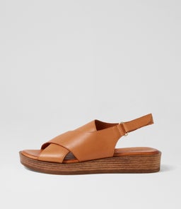 ANETT DF TAN LEATHER