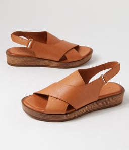 ANETT DF TAN LEATHER