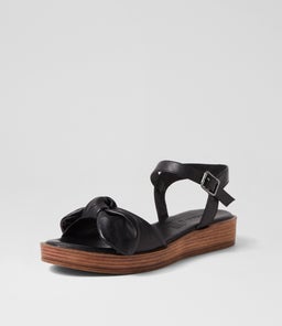 ANDEE DF BLACK NATURAL SOLE LEATHER