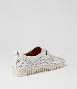 ARNIED DF WHITE WHITE SOLE LEATHER