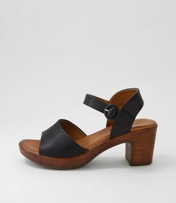 BLAIDE DF BLACK NATURAL HEEL LEATHER