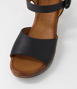 BLAIDE DF BLACK NATURAL HEEL LEATHER