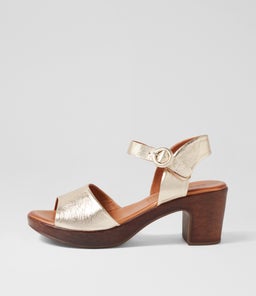 BLAIDE DF PALE GOLD LEATHER