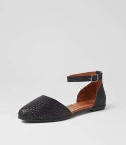 LAVISA DF BLACK LEATHER