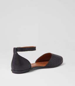 LAVISA DF BLACK LEATHER