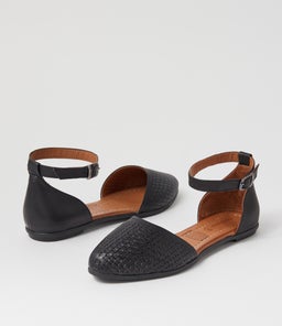 LAVISA DF BLACK LEATHER
