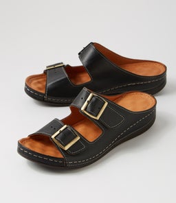 NARDI DF BLACK LEATHER