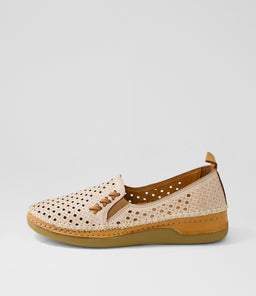 YASON DF BLUSH TAN LEATHER