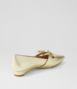 DULCIE DF PALE GOLD LEATHER