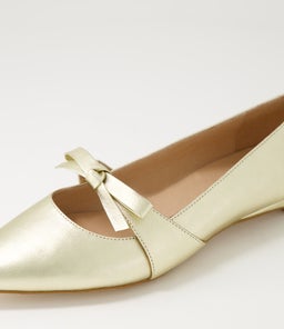 DULCIE DF PALE GOLD LEATHER