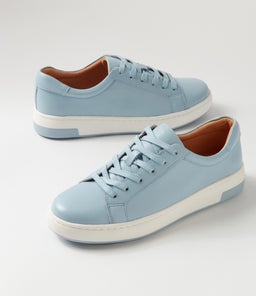 DELANYS DF PALE BLUE LEATHER