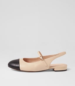 CLEMEN DF BLACK CREAM LEATHER
