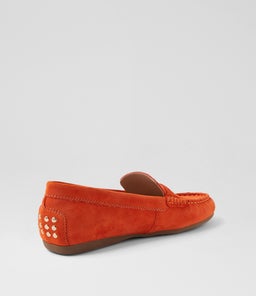 ELIAN DF ORANGE SUEDE