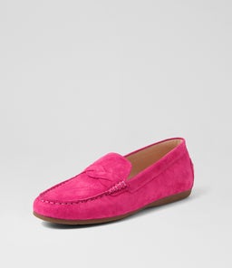 ELIAN DF FUCHSIA SUEDE