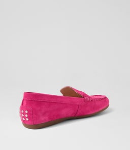 ELIAN DF FUCHSIA SUEDE