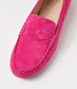 ELIAN DF FUCHSIA SUEDE