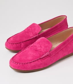 ELIAN DF FUCHSIA SUEDE