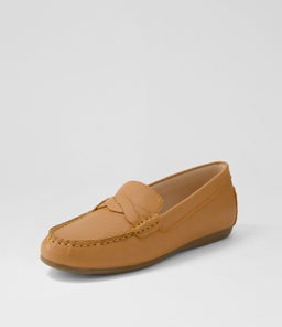 ELIAN DF DK TAN LEATHER