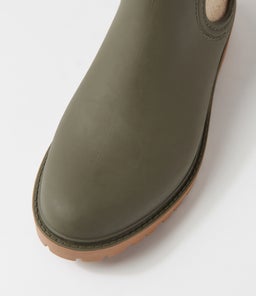 LAURINA2 DF OLIVE GUMBOOT