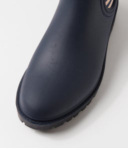LAURINA2 DF NAVY STRIPE GUMBOOT