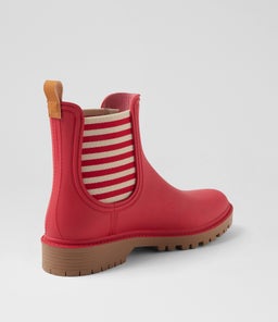 LAURINA2 DF RUBY STRIPE GUMBOOT
