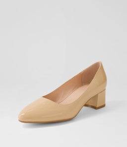 OLEDIA DF NUDE PATENT LEATHER