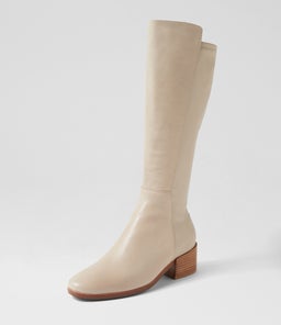 SIMSIN DF ALMOND LEATHER STRETCH SMOOTH
