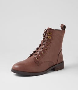 TREMENDON DF DK BROWN LEATHER