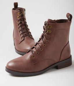 TREMENDON DF DK BROWN LEATHER