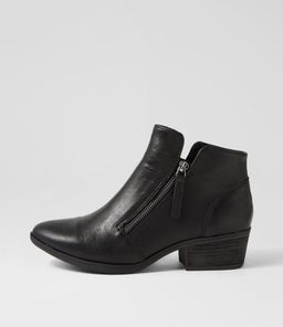 ZONER DF BLACK BLACK HEEL LEATHER