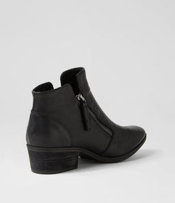 ZONER DF BLACK BLACK HEEL LEATHER