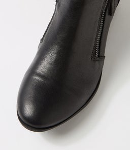 ZONER DF BLACK BLACK HEEL LEATHER