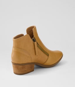 ZONER DF DK TAN NATURAL HEEL LEATHER