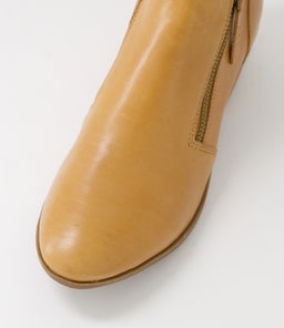ZONER DF DK TAN NATURAL HEEL LEATHER